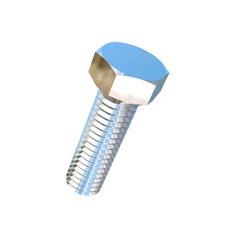 Grade 2, 3/8"-16 Structural Bolt, Titanium, 1-1/4 in L
